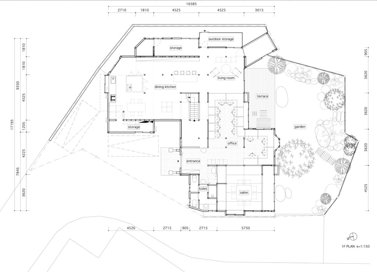 住宅空间，办公空间，住宅办公设计，日式风格住宅设计，传统日式风格