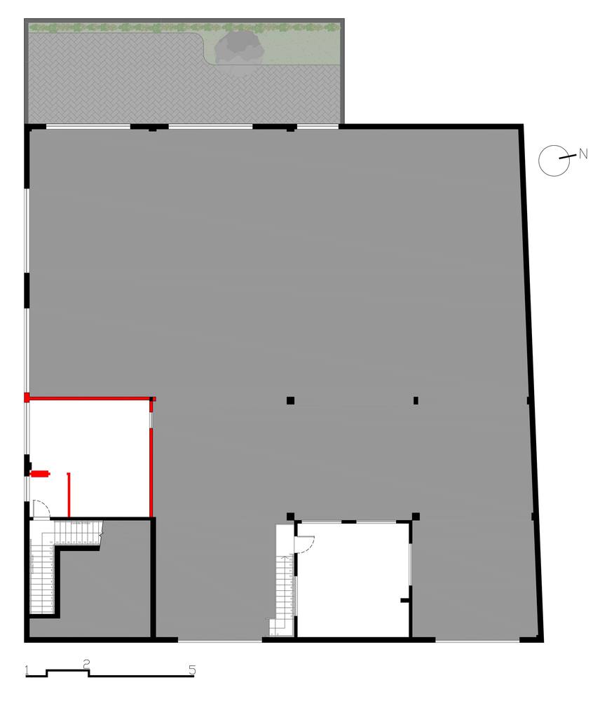 商业空间，建筑改造，巴西，SuperForce CrossFit新总部，空间改造