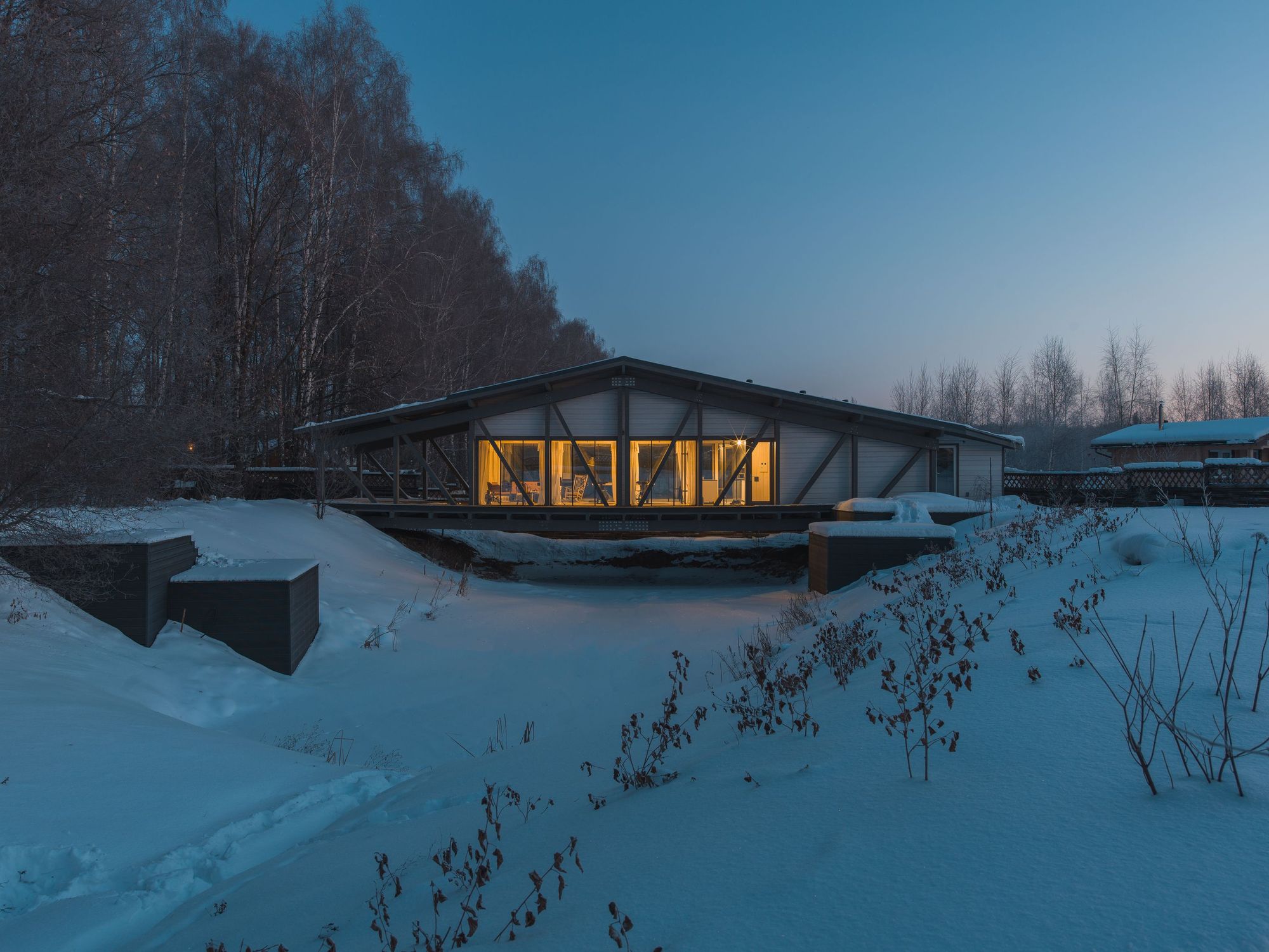 国外住宅设计，住宅空间，俄罗斯，BIO-architects，私人住宅