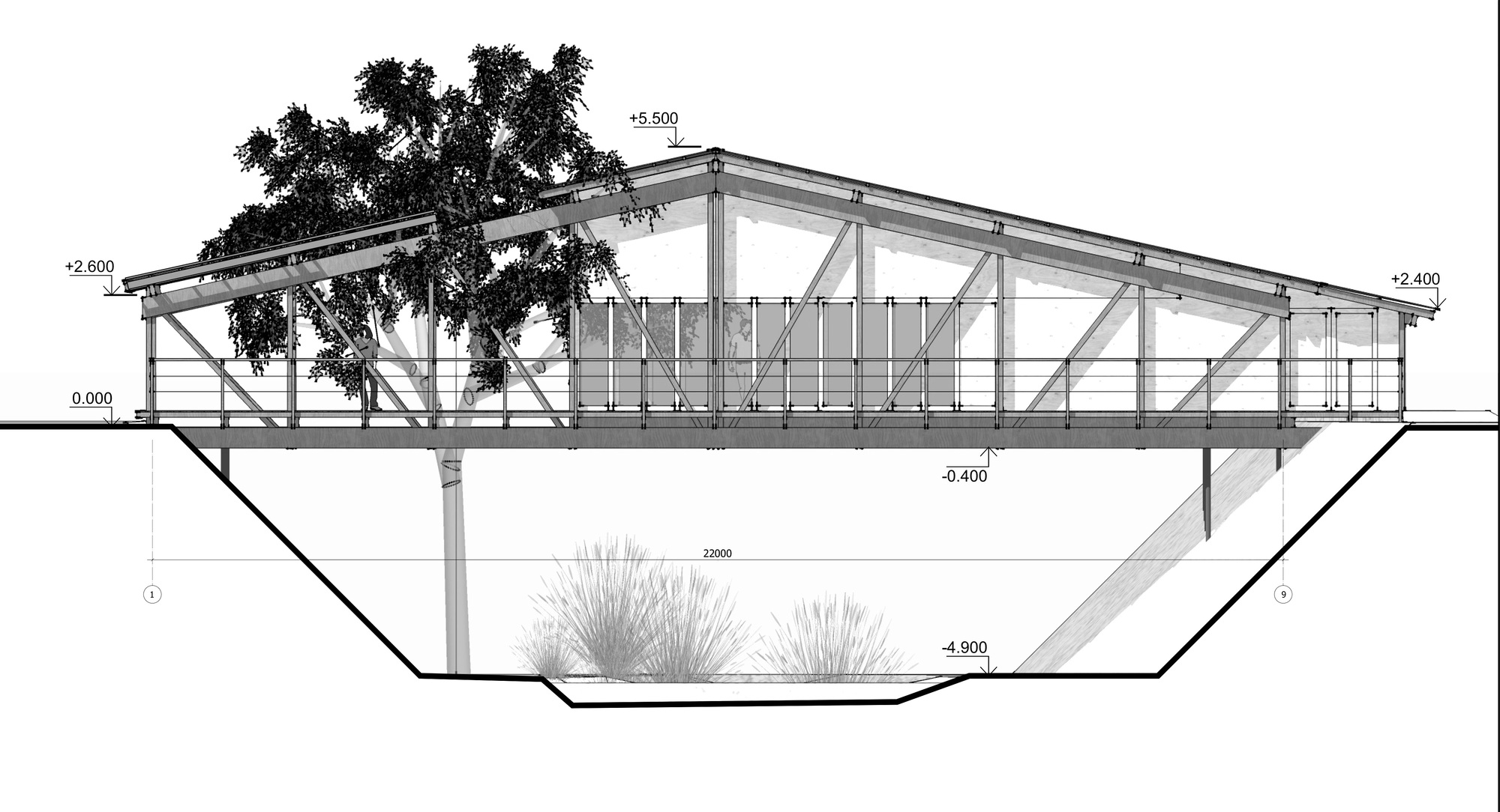 国外住宅设计，住宅空间，俄罗斯，BIO-architects，私人住宅