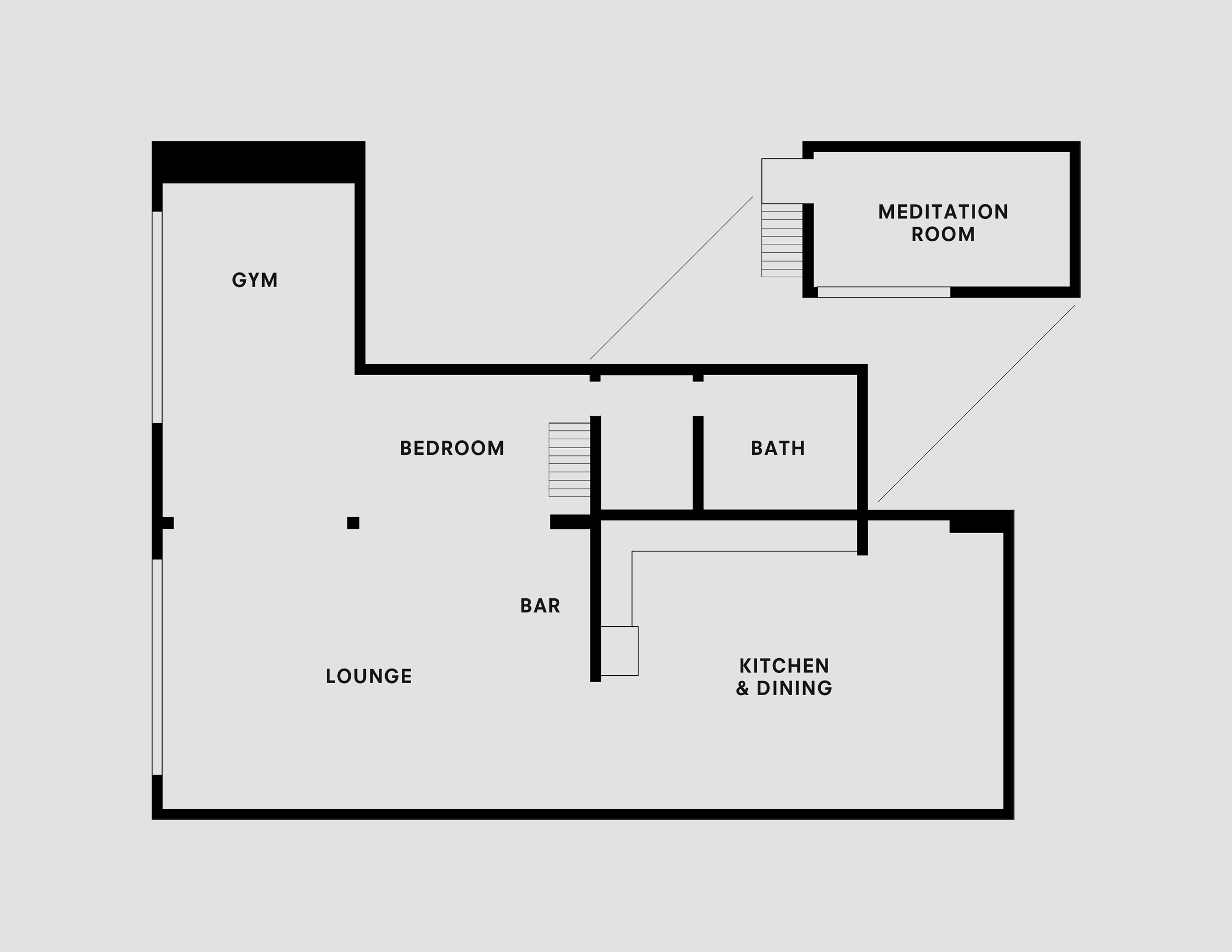 商业空间，住宅空间，loft公寓，airbnb风，Stephen Kenn Studio