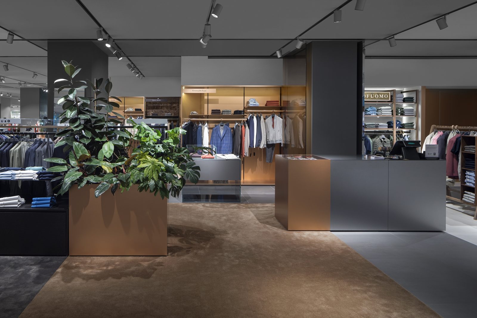 商业空间，阿姆斯特丹，百货商店设计，男装店设计，奢侈品店设计