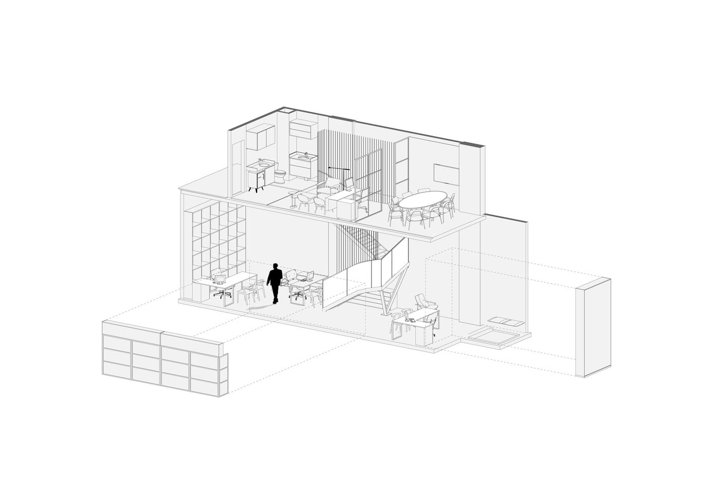 办公空间，律师事务所，国外办公室设计，SAINZ arquitetura，巴西，现代风格