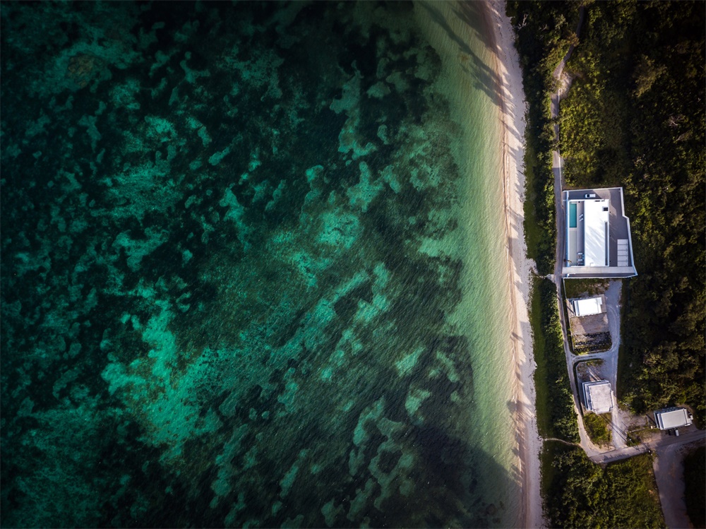 住宅空间，Shinichi Ogawa & Associates，极简主义，日本，海滨别墅设计