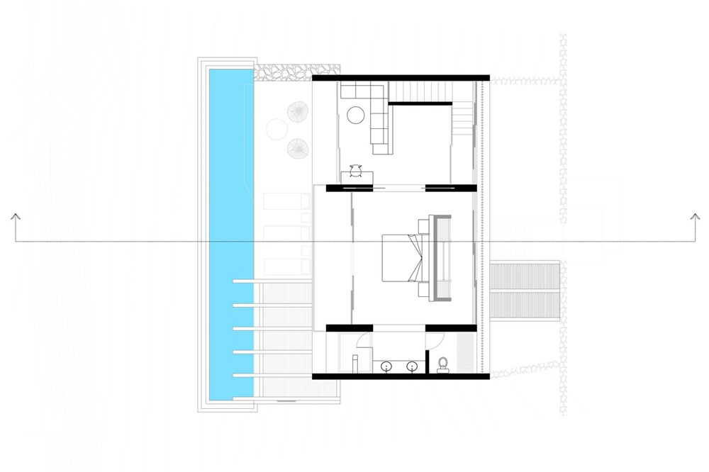 住宅空间，别墅设计，海滨别墅设计，墨西哥，Z House，Zozaya Arquitectos，私人住宅