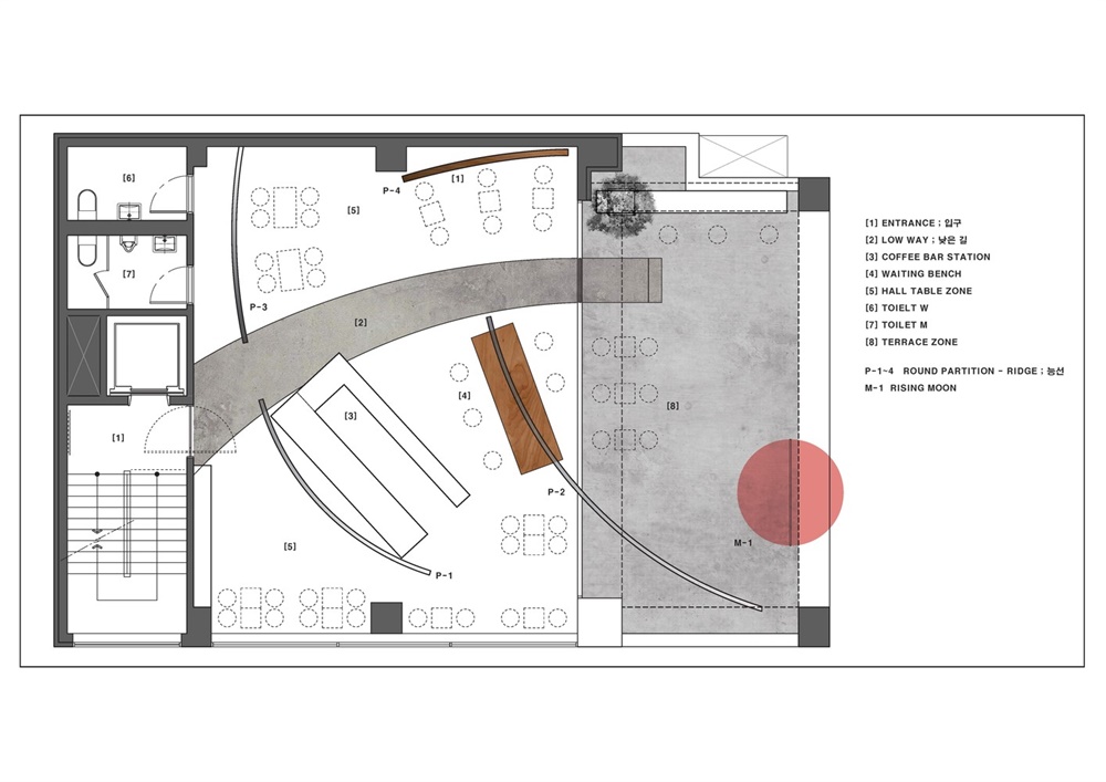 韩国水原，餐饮空间，咖啡厅设计，Studio Maoom，Cuore espresso