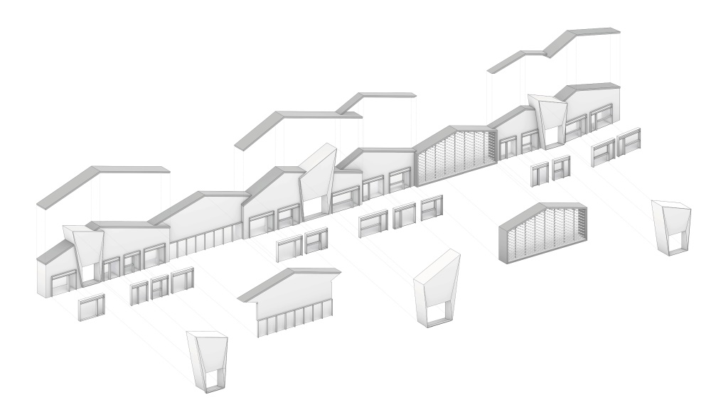 商业空间，建筑改造，城市更新，景观设计、导视设计