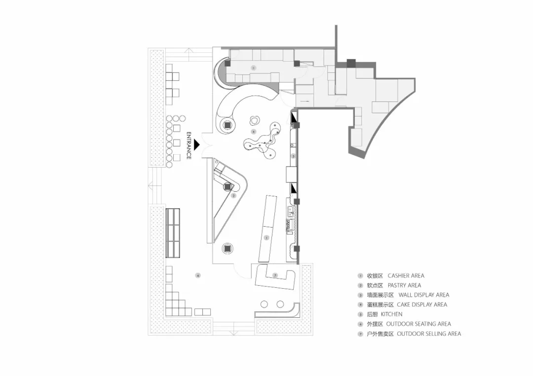 蛋糕店设计,烘焙店设计,Holiland Market,武汉好利来蛋糕市场,武汉Holiland Market,武汉好利来,武汉蛋糕店设计,甜品店设计,SLT