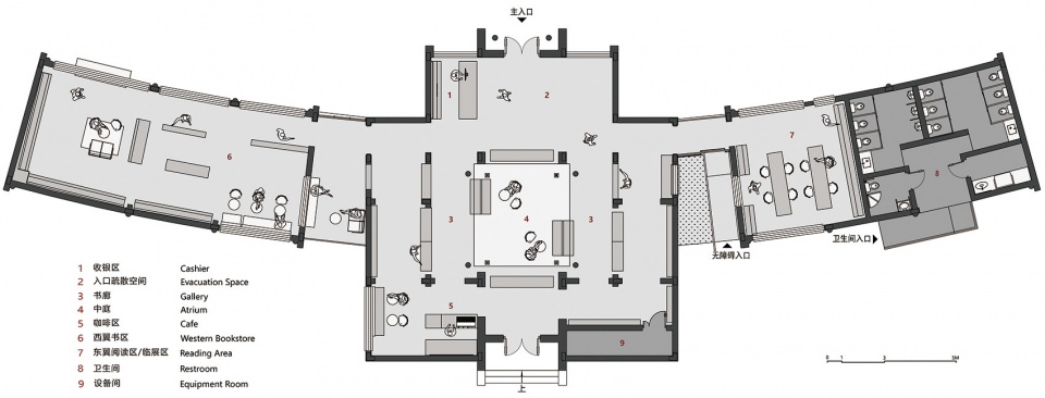 书店设计,老房改造书房设计,佛山书店设计,佛山书店设计案例,书店设计案例,康园“一锥书屋”,康园一锥书屋,佛山康园“一锥书屋”,书店零售店,康园书店,玳山建筑设计,玳山建筑