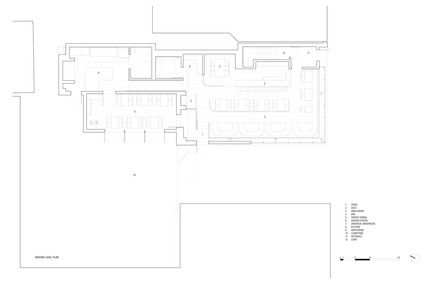 Omar Gandhi Architect,餐厅设计案例,家具展厅设计,海鲜酒吧&餐厅,加拿大,餐厅设计,酒吧设计,海鲜餐厅设计,酒吧设计案例,日式风格餐厅设计