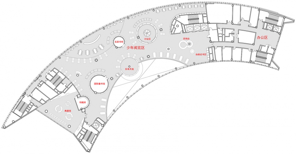 上海少年儿童图书馆,上海少年儿童图书馆新馆,上海少年儿童图书馆新馆设计,图书馆设计,图书馆设计案例,公共图书馆,少年图书馆,儿童图书馆设计,华建集团上海建筑设计研究院有限公司