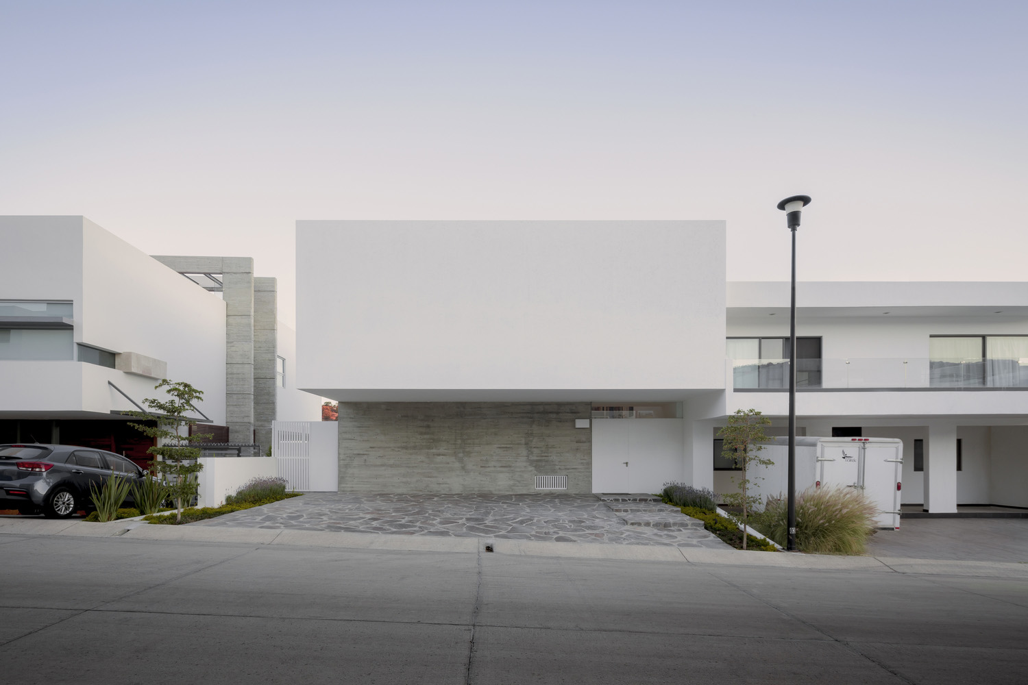 住宅建筑设计,极简住宅设计案例,Cotaparedes Arquitectos,Bonsai House,墨西哥,国外住宅设计案例,极简主义,住宅设计