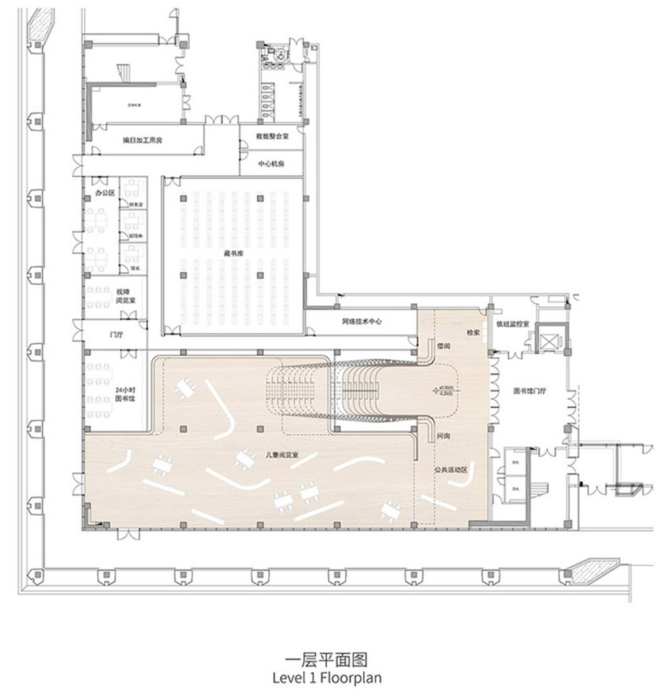 梯田图书馆,廊坊,洞穴博物馆,博物馆设计,图书馆设计,图书馆设计案例,公共图书馆,少年图书馆,UDG · 十分工作室