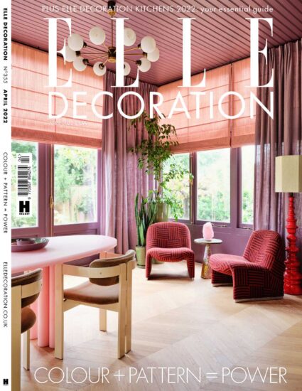 室内、软装设计杂志Elle Decor (英国版）-2022/4