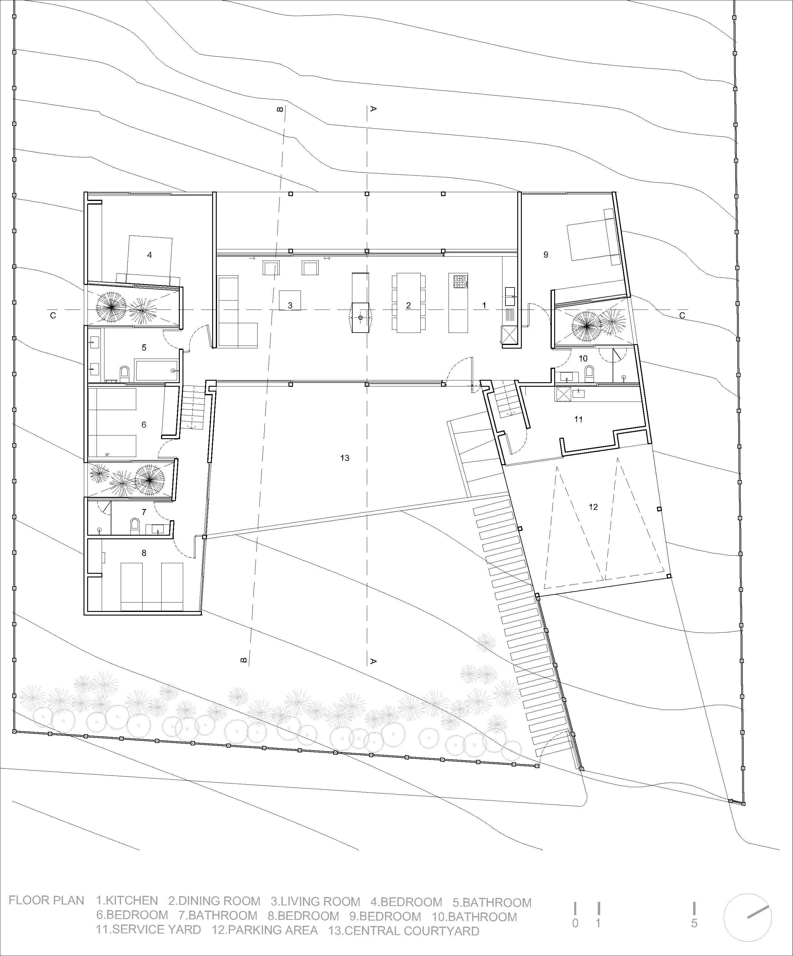 别墅设计,别墅设计案例,ERRE Arquitectos,智利,国外别墅设计案例,别墅装修,海景别墅,极简风格,平层别墅