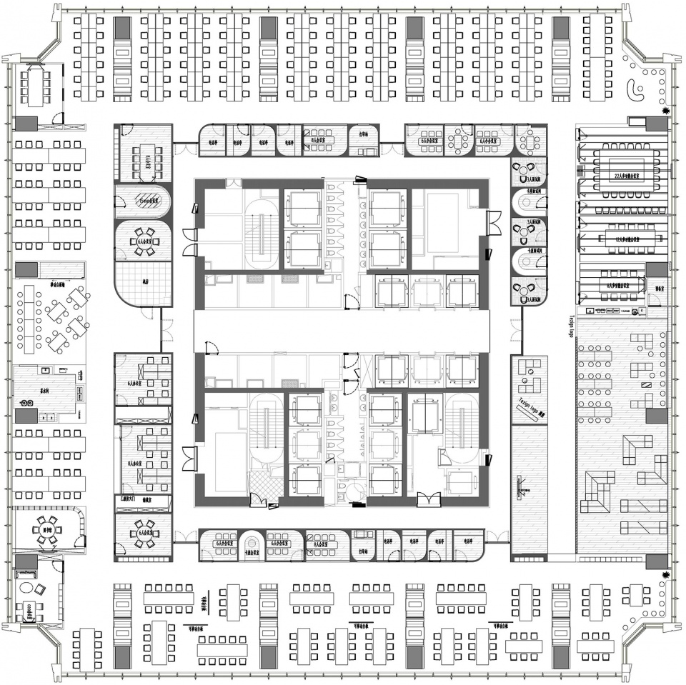 办公室设计,科技公司办公室设计,现代风格办公室设计,办公室设计方案,办公室设计案例,办公室改造,特赞星扬西岸中心总部办公室,上海,XFRAME乂口设计