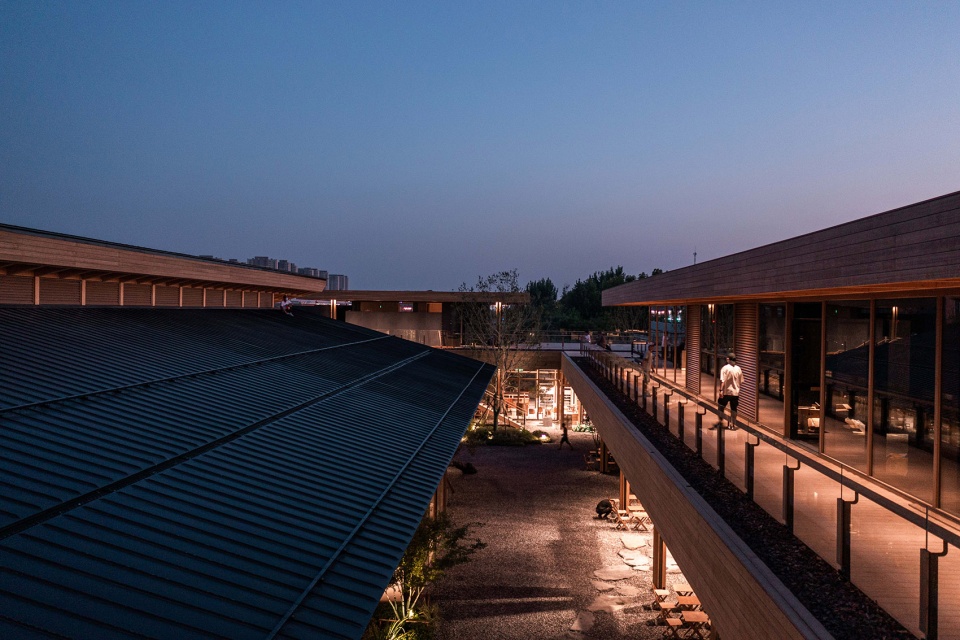 社区集市空间设计,社区集市改造,社区商业体,郑州,普罗市集,a9a建筑设计事务所