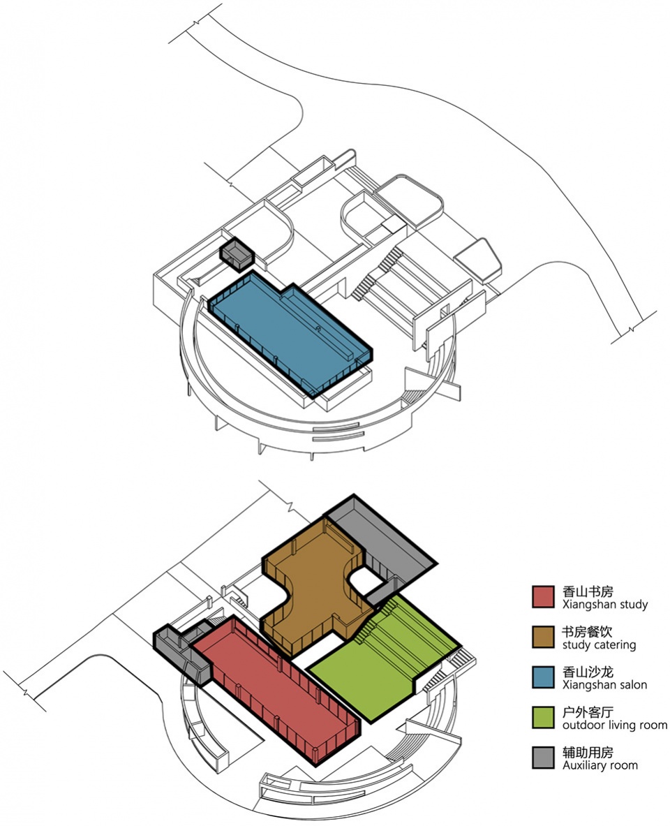 书店设计,公园书店设计,公园公共建筑设计,建筑设计,公园建筑景观设计,中山,紫马岭公园香山书房,广东中山建筑设计院股份有限公司