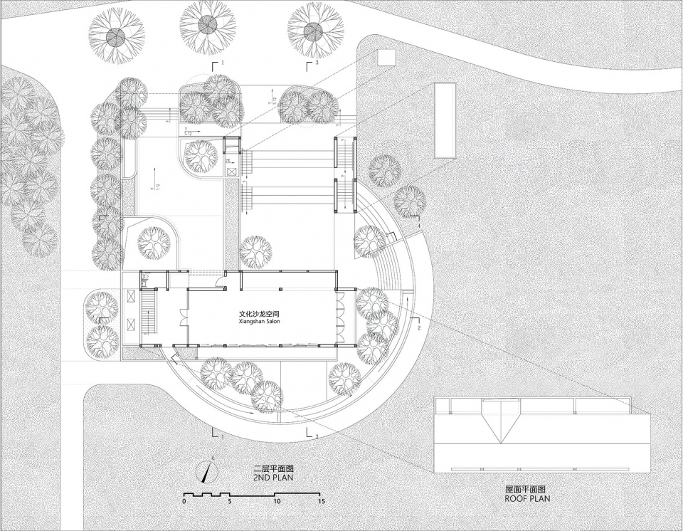 书店设计,公园书店设计,公园公共建筑设计,建筑设计,公园建筑景观设计,中山,紫马岭公园香山书房,广东中山建筑设计院股份有限公司