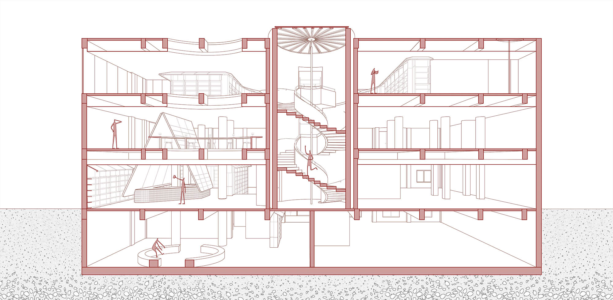 建筑设计,公园建筑设计,公共空间设计,景区建筑设计,图书馆设计,建筑改造,江苏溧阳,「溧」 城市书房,大犬建筑