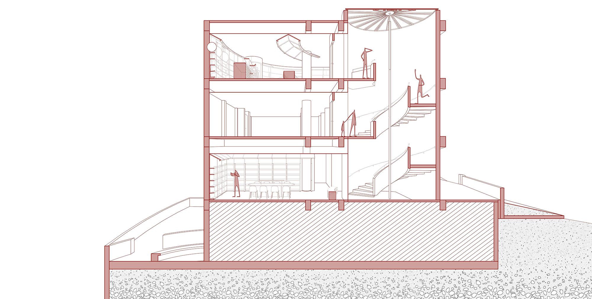 建筑设计,公园建筑设计,公共空间设计,景区建筑设计,图书馆设计,建筑改造,江苏溧阳,「溧」 城市书房,大犬建筑