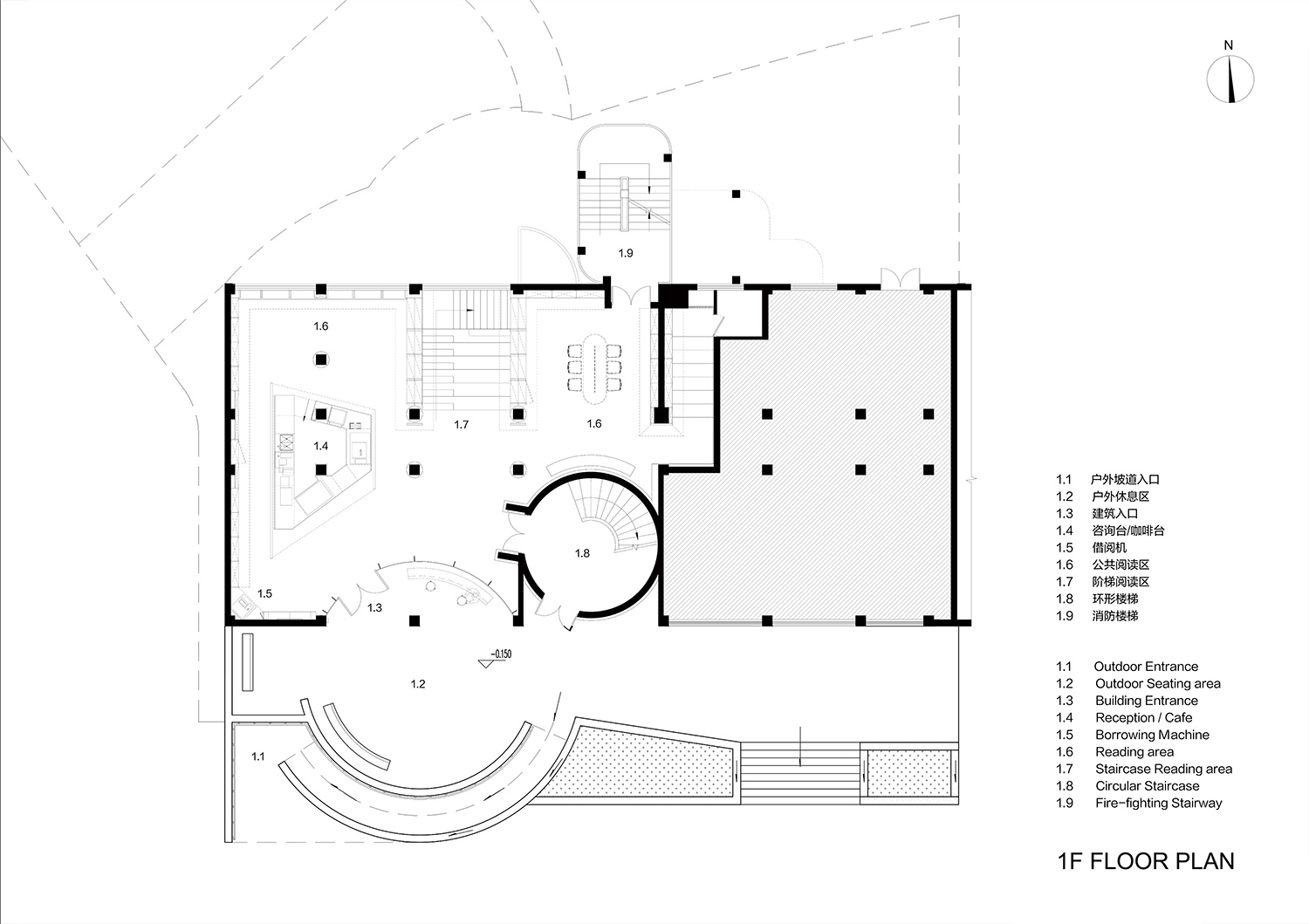 建筑设计,公园建筑设计,公共空间设计,景区建筑设计,图书馆设计,建筑改造,江苏溧阳,「溧」 城市书房,大犬建筑