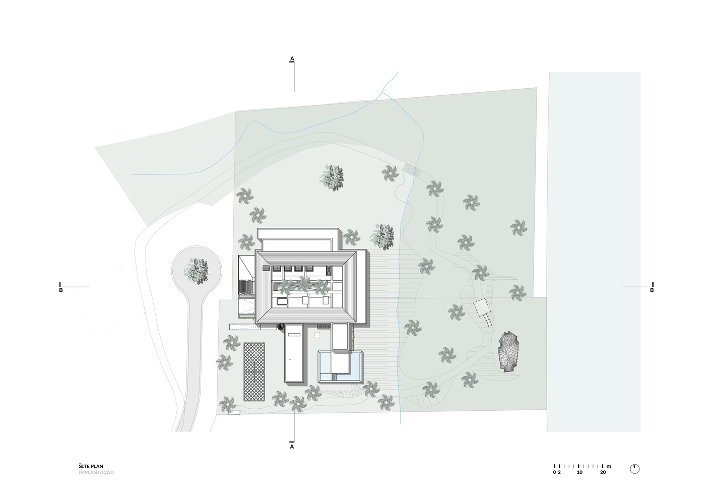 Saraiva e Associados,别墅设计案例,别墅设计方案,开放式别墅,巴西,海景别墅,景观别墅,原木色