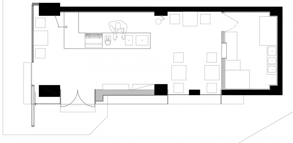 咖啡厅设计案例,咖啡厅设计方案,咖啡店设计,咖啡馆设计,小咖啡店设计,社区咖啡厅设计,建筑改造,佛山,Package House,衍设计