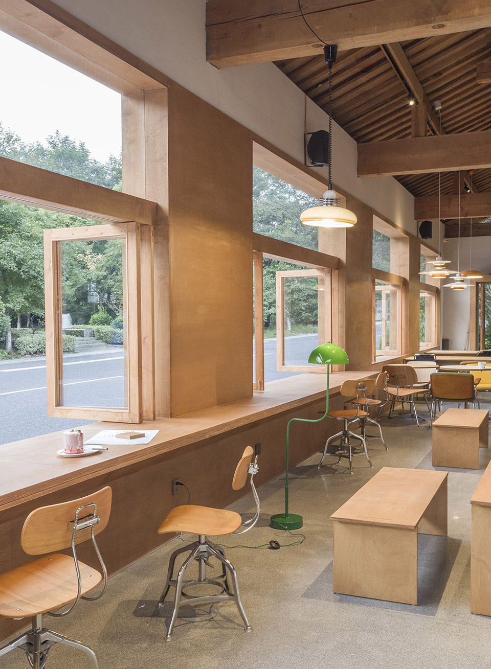 咖啡厅设计案例,咖啡厅设计方案,咖啡店设计,咖啡馆设计,森系咖啡厅设计,开放式咖啡厅设计,杭州,33 COFFEE,壹山设计
