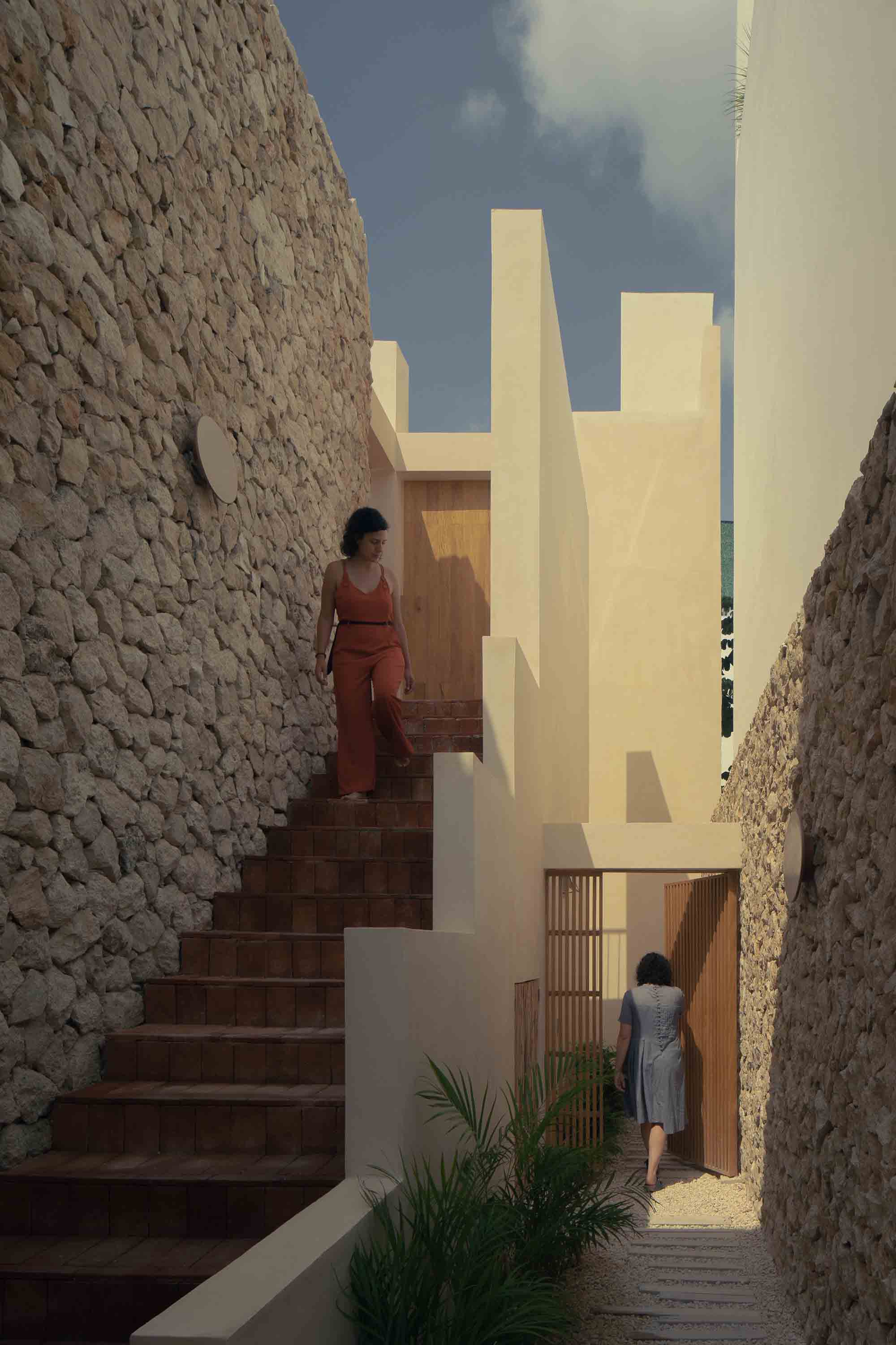 VOID Studio,墨西哥,别墅设计案例,别墅设计,别墅装修效果图,侘寂风格,极简主义,侘寂