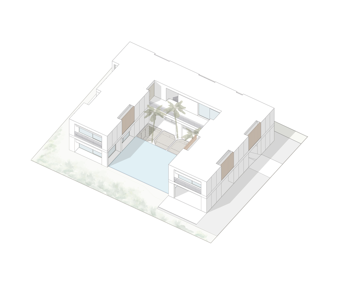 住宅设计,公寓设计,eneseis Arquitectura,共居住宅设计,475㎡,住宅设计案例,住宅设计方案,西班牙,野兽派风格