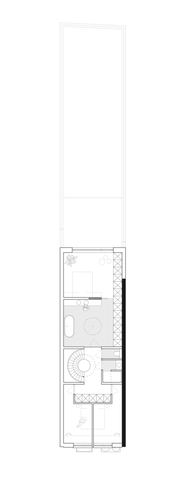 memo architectuur,别墅设计,240㎡,比利时,联排别墅设计案例,野兽派风格,极简主义