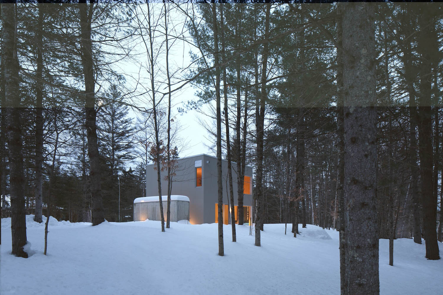 Maurice Martel architecte,别墅设计,度假屋设计,度假木屋别墅设计,加拿大,别墅设计案例,别墅设计方案,极简主义,极简风格