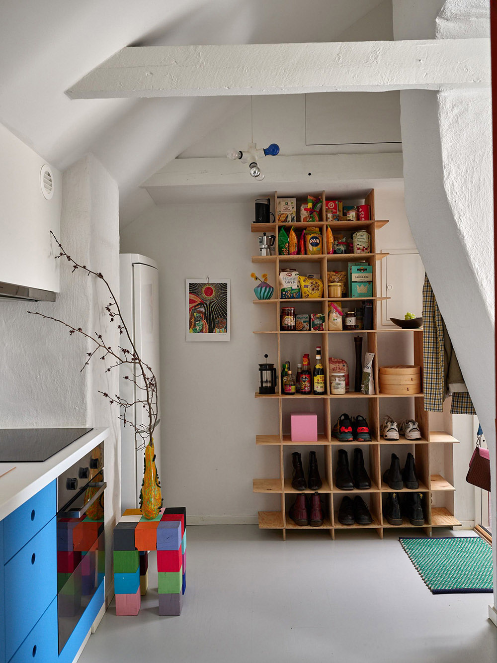historiska hem,公寓设计,小户型设计,40㎡,公寓设计案例,公寓设计方案,阁楼设计,斯德哥尔摩