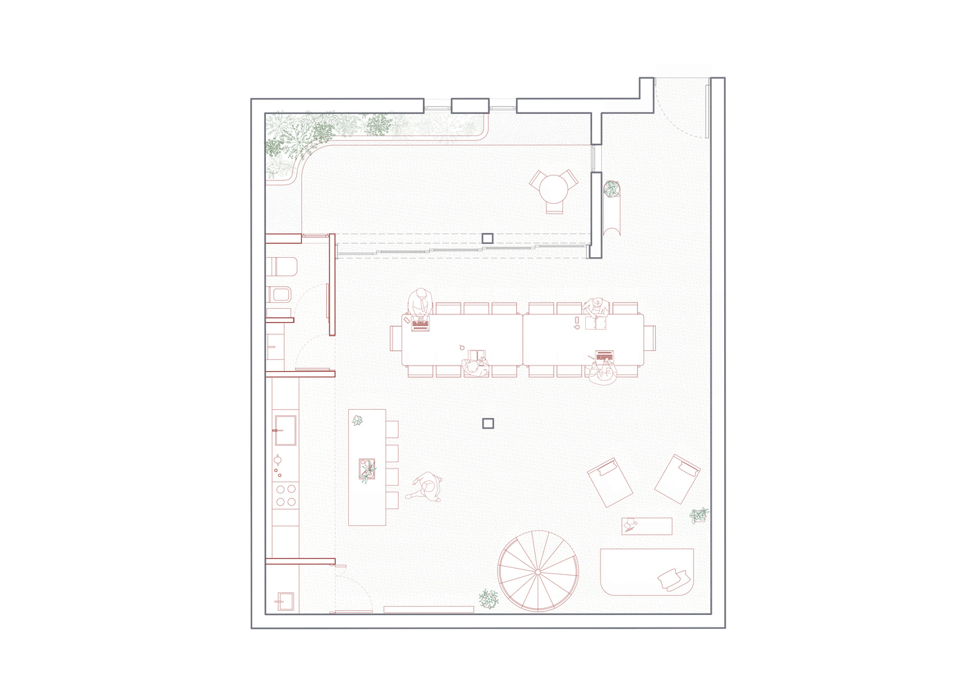 Dodds Estudio,住宅设计,阁楼设计案例,185㎡,建筑改造,阁楼公寓,仓库改造,阁楼改造,loft