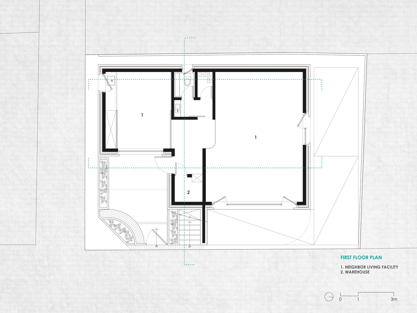 a round architects,家庭办公室,设计工作室,家装设计,办公室设计案例,soho,韩国,居家办公,首尔