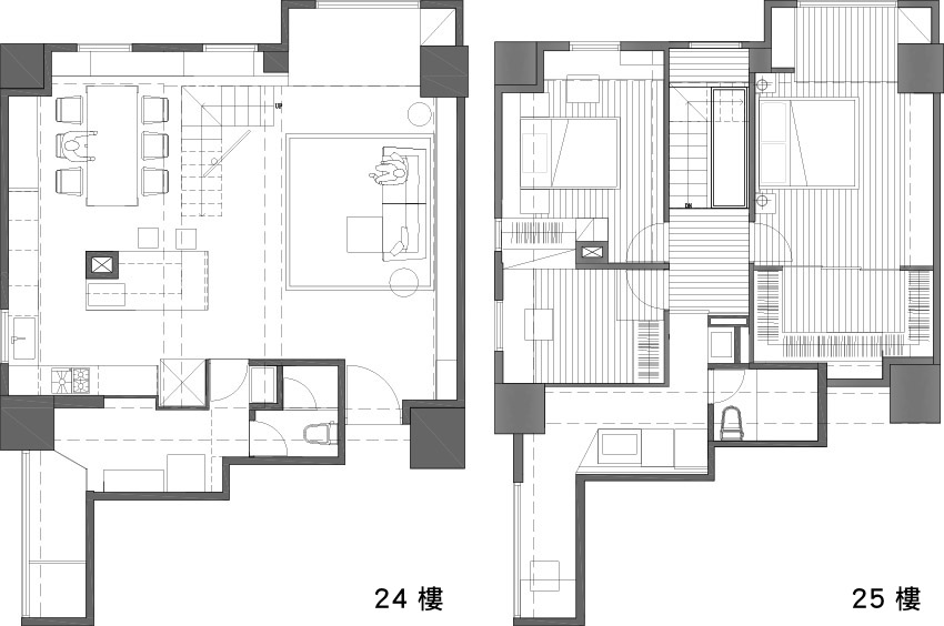 165平米住宅设计，住宅改造设计，165平米跃层翻新设计，阳光亲子屋设计，北欧风格设计