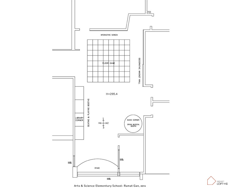 loft风格学校设计