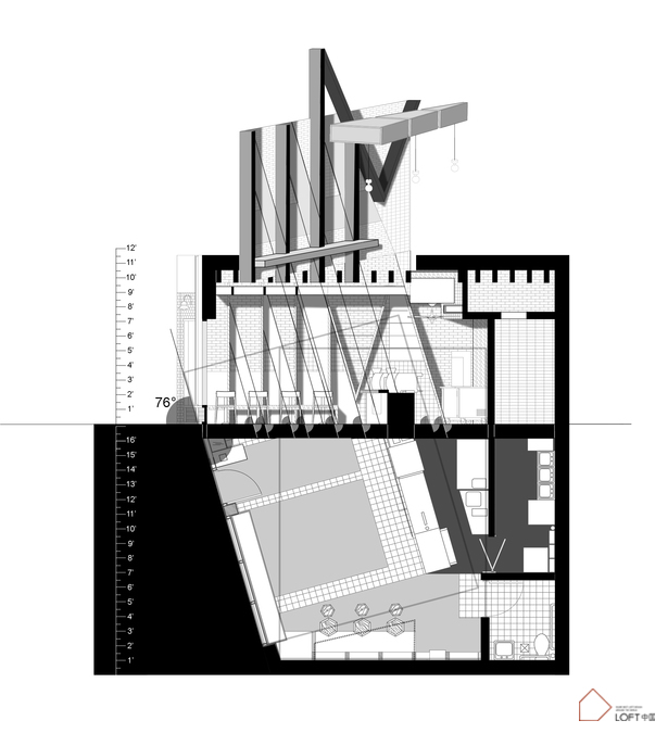 曼哈顿ICONIC LOFT风格咖啡厅