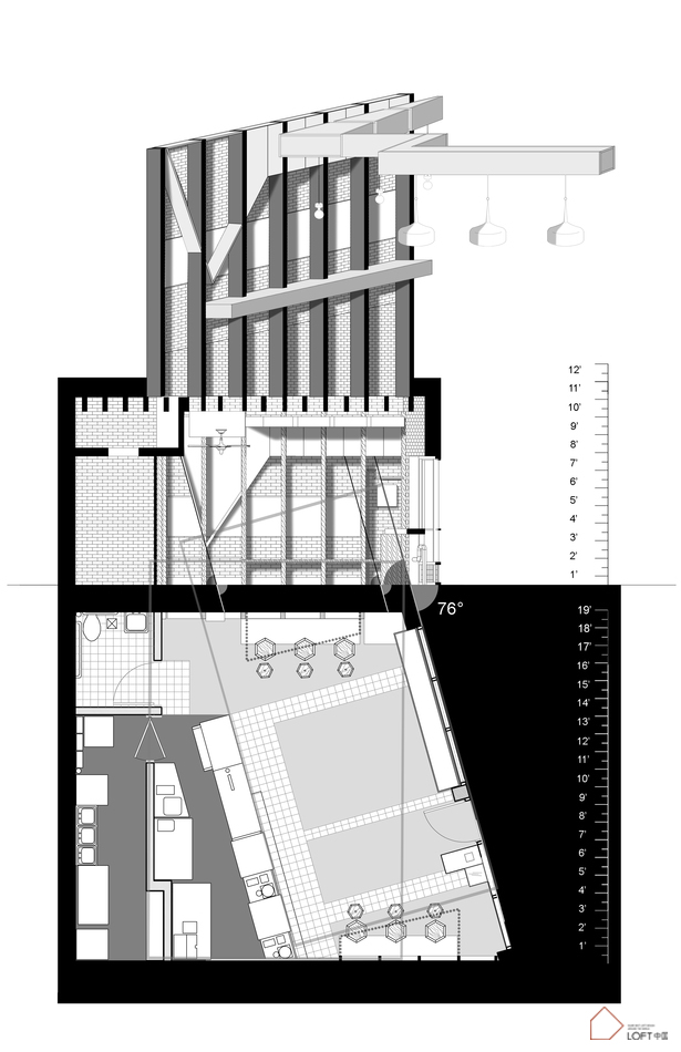 曼哈顿ICONIC LOFT风格咖啡厅