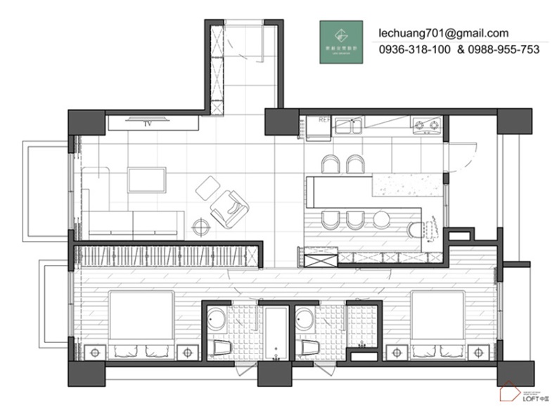 LOFT风格办公室设计