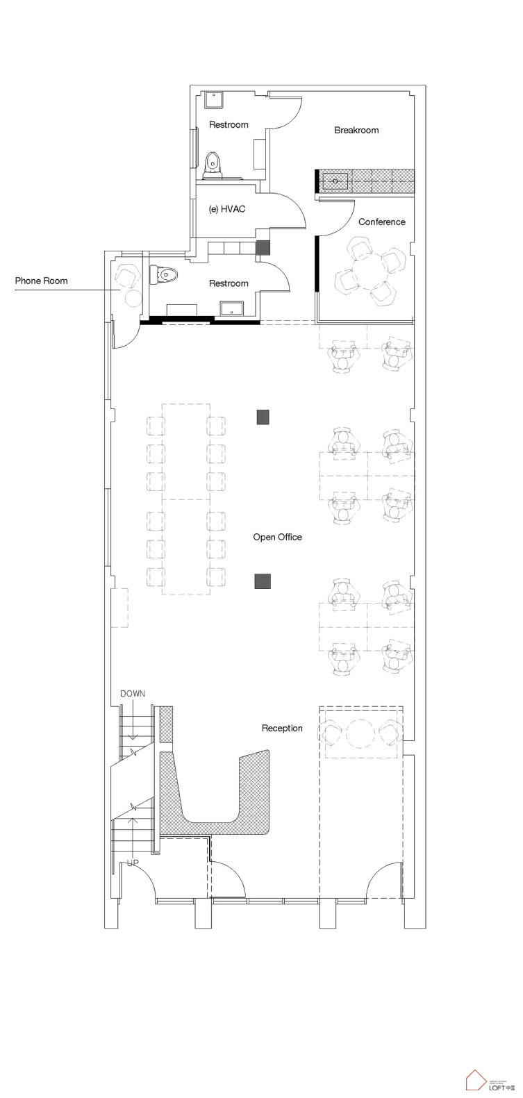 LOFT风格办公室设计