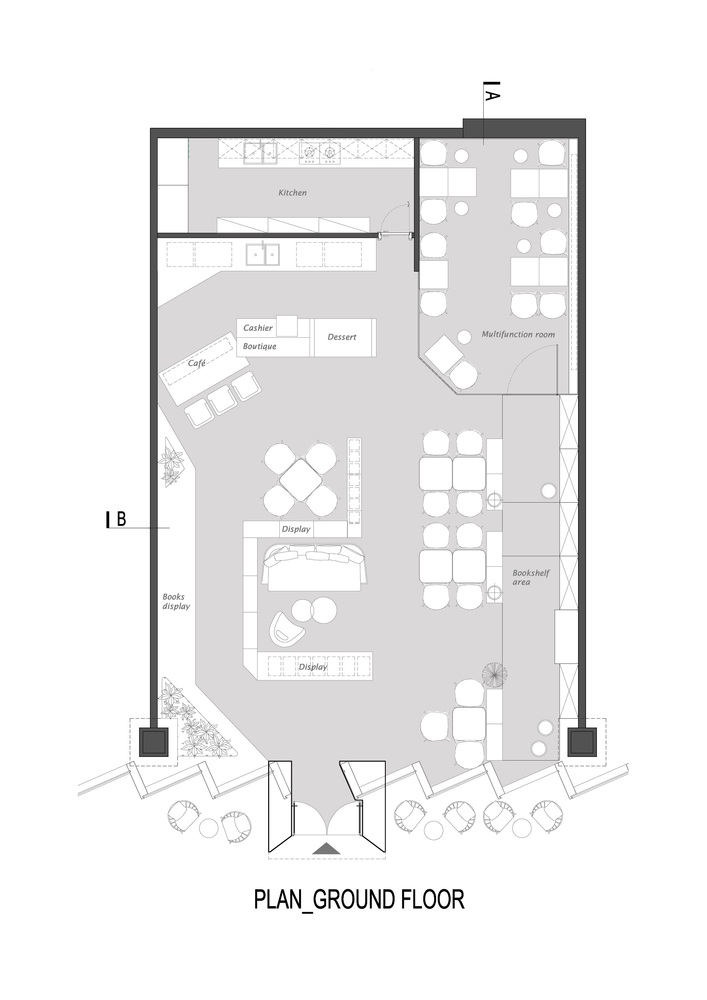 商业空间，书店设计，深圳，合吉空间艺术，邻间Lingers书吧