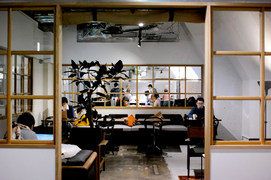 coworking联合办公，coworking-spaces