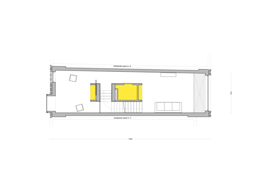 住宅空间，建筑设计，建筑改造，瘦长型住宅