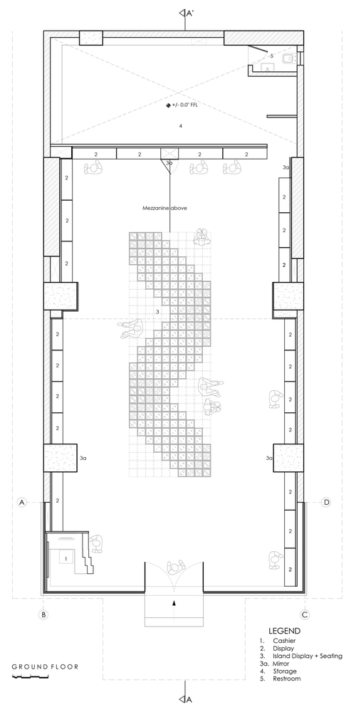 商业空间，展示空间，鞋店，零售空间，专卖店设计