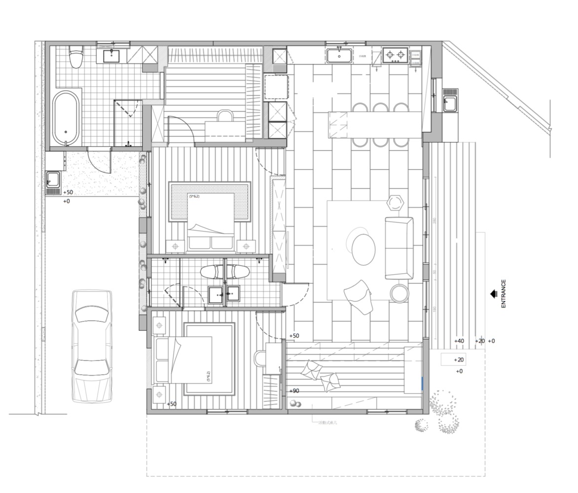 住宅空间，别墅空间，建筑改造，私人住宅设计