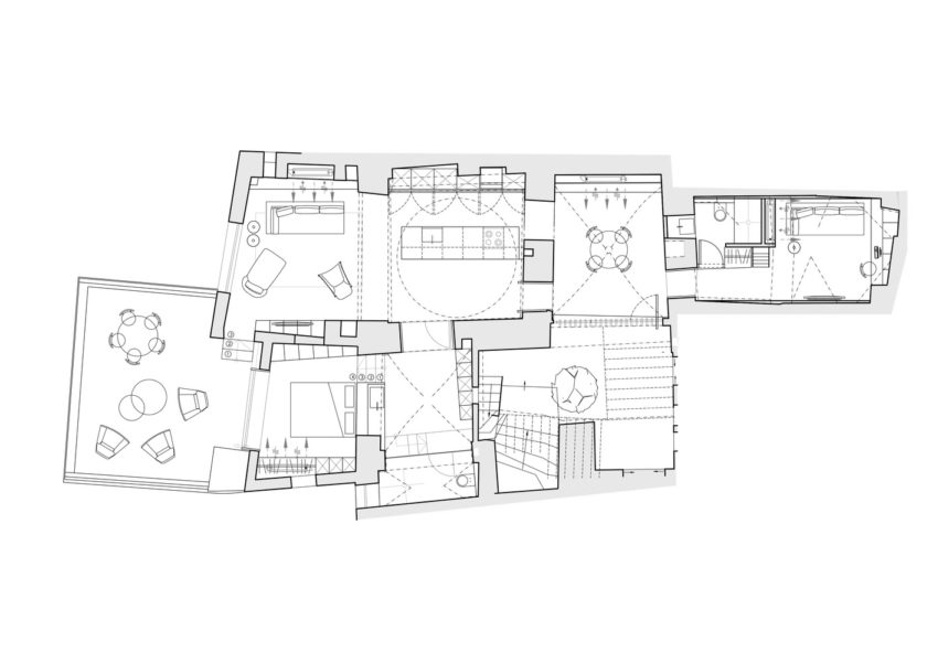 住宅空间，别墅空间，建筑改造，私人住宅空间设计