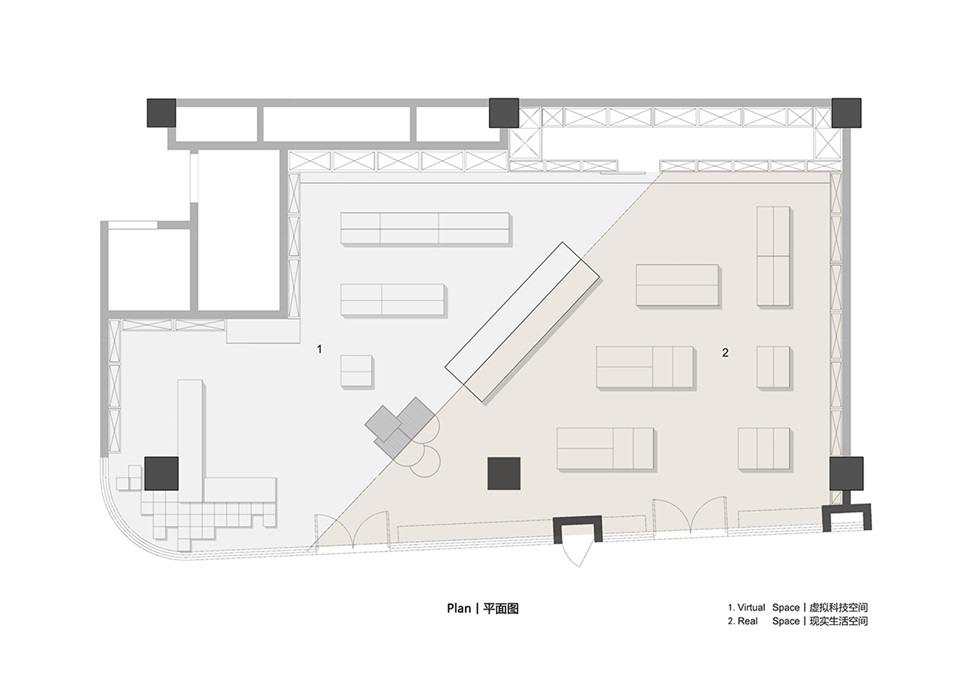 商业空间，杭州奇客巴士，黑科技集合店，零壹城市建筑事务所