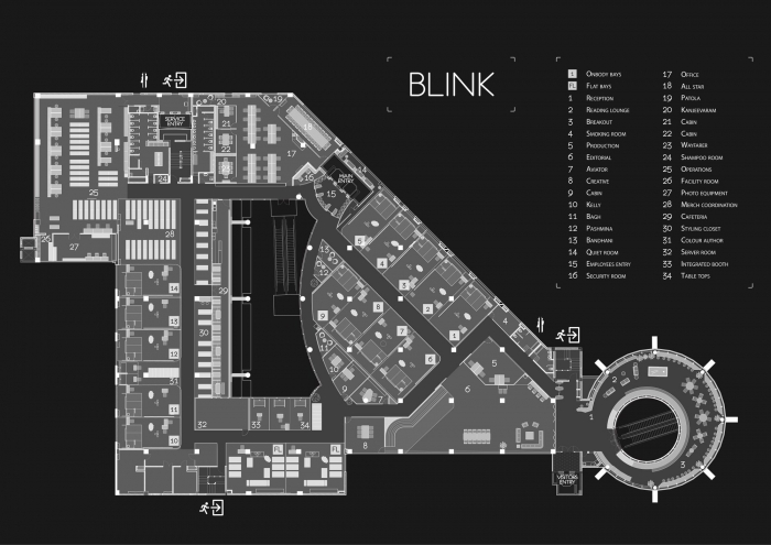 办公空间，办公室设计，时尚工作室设计，乡村混搭工业风，Amazon BLINK办公室设计，印度Amazon BLINK办公室